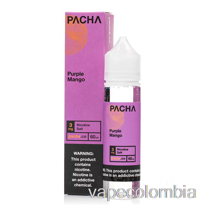 Kit Vape Completo Mango Morado - Pacha - 60ml 0mg